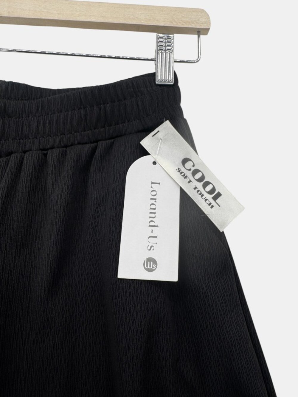 Lorand-Us Black Satin Soft Touch Pants - Picture 3 of 5